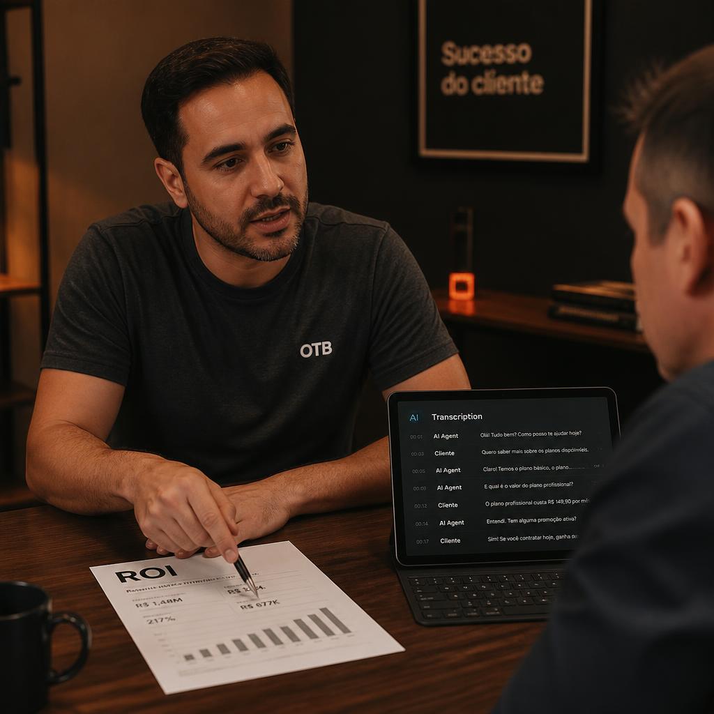 Sucesso do cliente do Grupo OTB · Reunião de acompanhamento